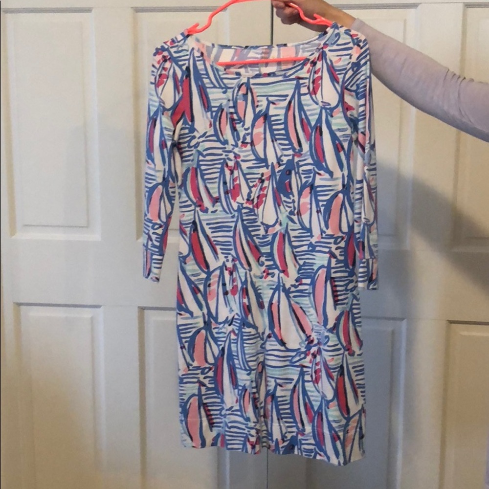 XS Lilly Pulitzer Red Right Return dress